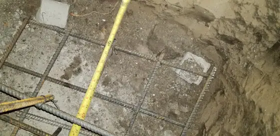 Foundation repair and underpinning — site photo 8