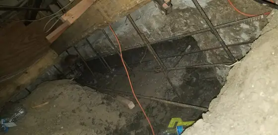 Foundation repair and underpinning — site photo 10
