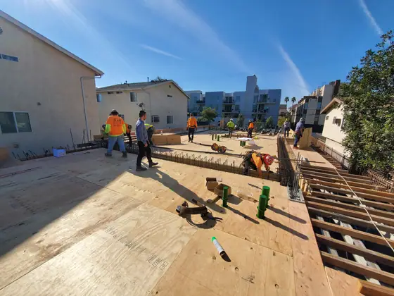 Above-ground parking deck — site photo 6