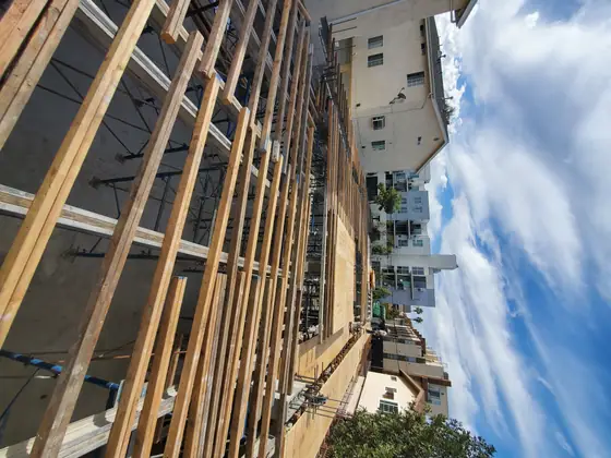 Above-ground parking deck — site photo 14