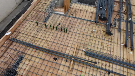 Above-ground parking deck — site photo 16