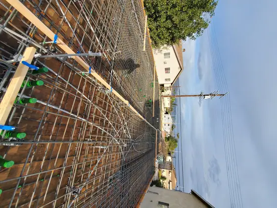 Above-ground parking deck — site photo 19