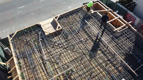 Above-ground parking deck — site photo 21