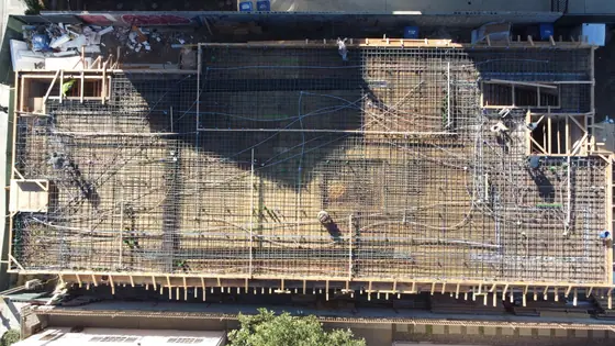 Above-ground parking deck — site photo 22