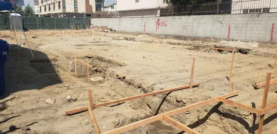 Above-ground parking deck — site photo 32