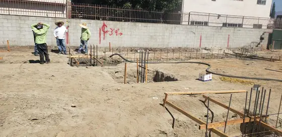 Above-ground parking deck — site photo 37