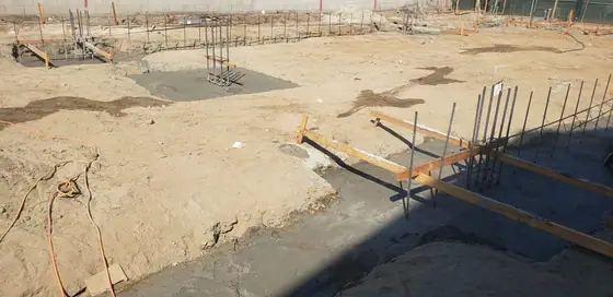 Above-ground parking deck — site photo 38