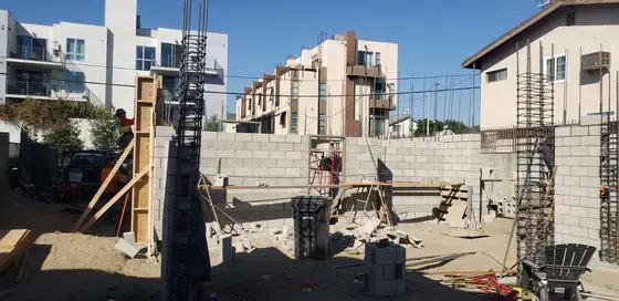 Above-ground parking deck — site photo 44