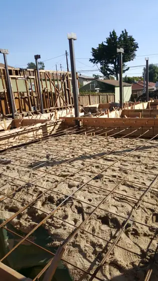 Raised foundation — site photo 1