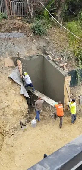 Retaining wall — site photo 4
