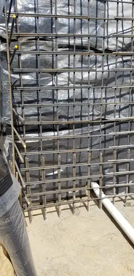 Retaining wall — site photo 11
