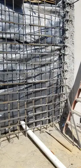 Retaining wall — site photo 18